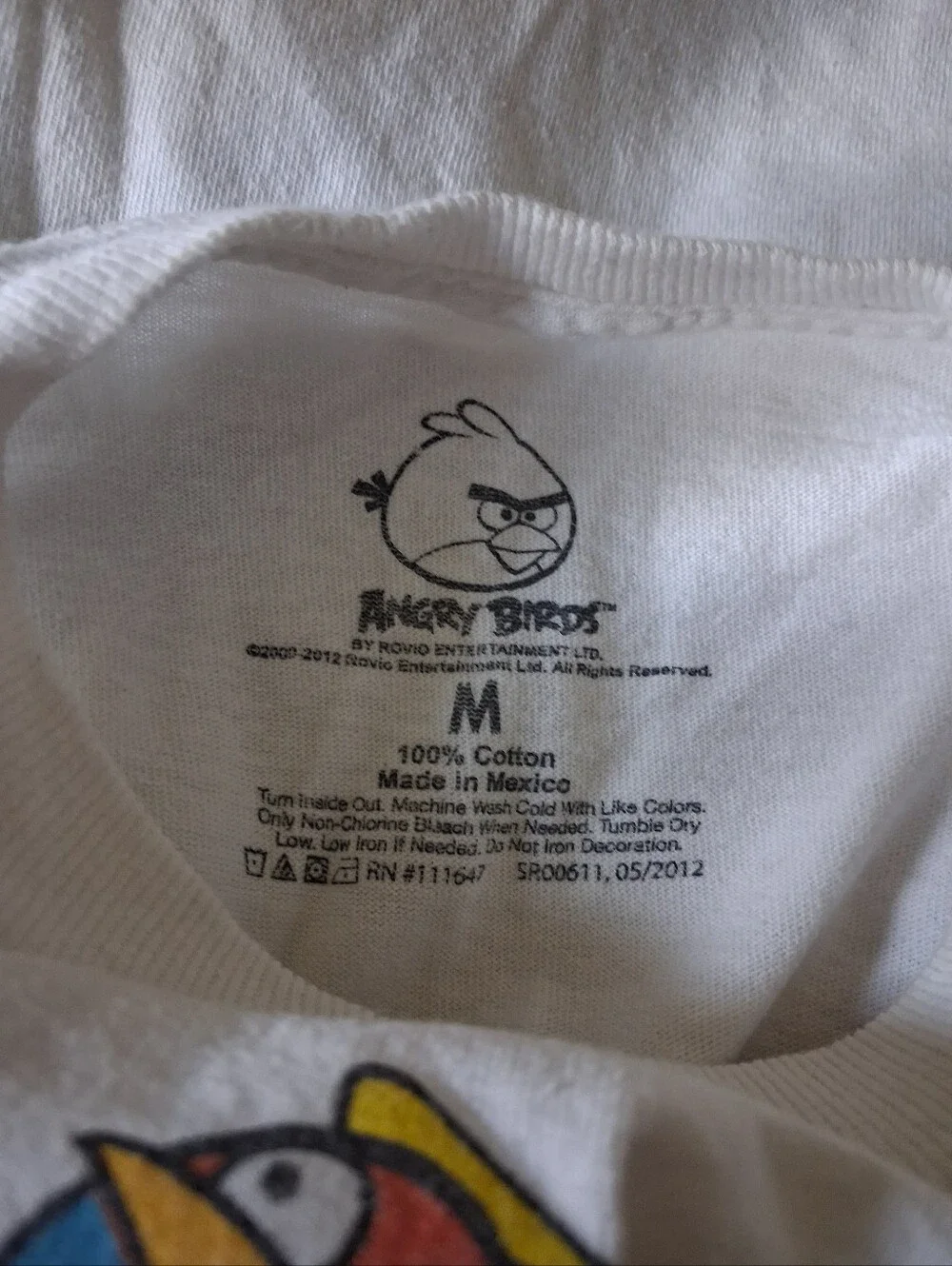 Kid's 2012 Angry Birds T-shirt